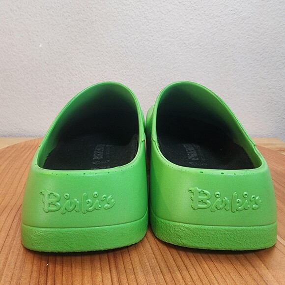 Birkenstock Super Birki's Clogs Shoes Womens Size 8 Green Slip Resistant Comfort - Picture 4 of 14